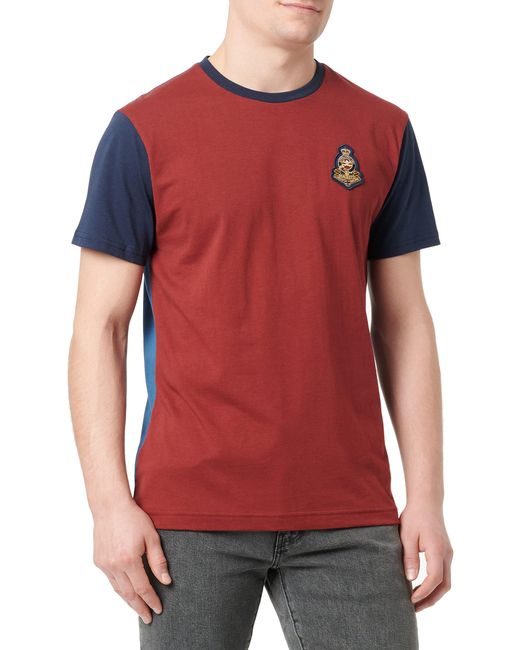 Hackett Red Heritage Multi Tee T-shirt for men