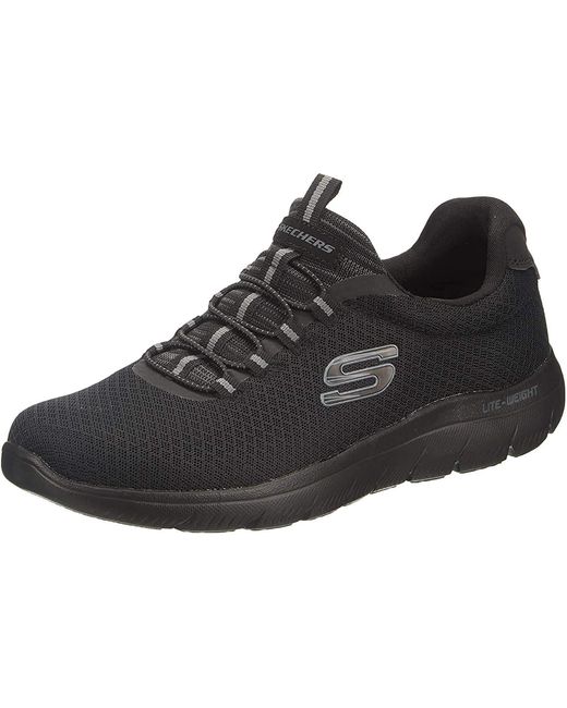 Skechers Black Slip-Ins: Summits for men