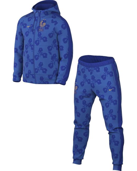 France Herren Sportswear CE TRK Suit HD Wvn Chándal Nike de hombre de color Blue