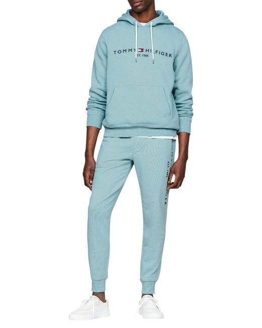 Tommy Logo Hoody Sudaderas con Capucha Tommy Hilfiger de hombre de
