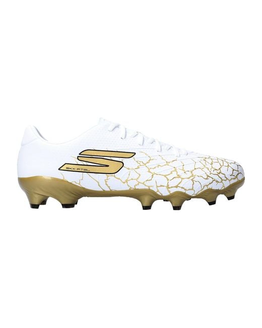 Skechers White Football Boots for men