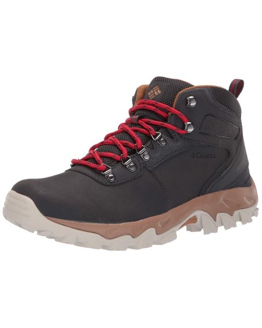 Columbia Black Newton Ridge Plus Ii Waterproof Hiking Boot for men