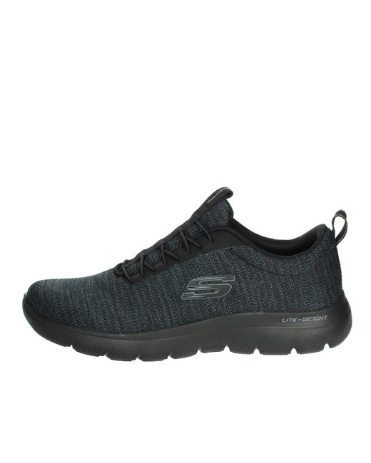 Skechers Black Summits Shoes for men