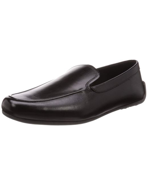 Clarks Black Reazor Plain Loafers for men