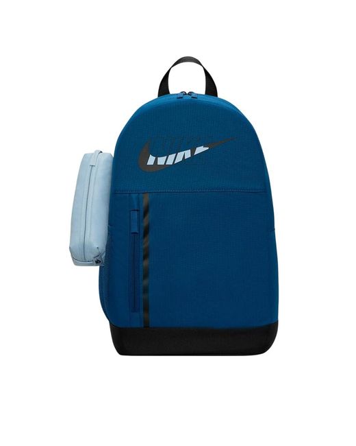 DO6737-010 Y NK ELMNTL BKPK-GFX SU22 Zaino sportivo Blu e Nero di Nike in Blue