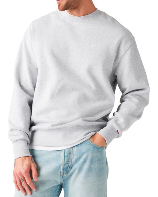 Authentic Crew Maglia di Tuta di Levi's in Blue da Uomo
