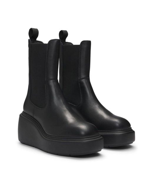 HUGO Black Meghan_WdChBootie_LT