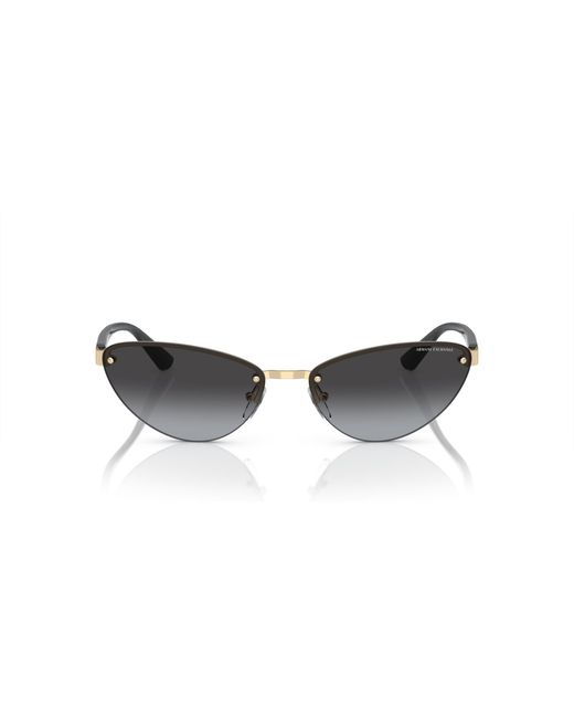 Emporio Armani Black A|x Armani Exchange Ax2049s Cat Eye Sunglasses