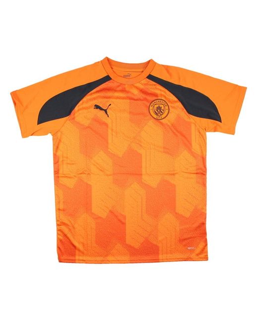 PUMA Orange 2023-2024 City Pre-match Jersey for men