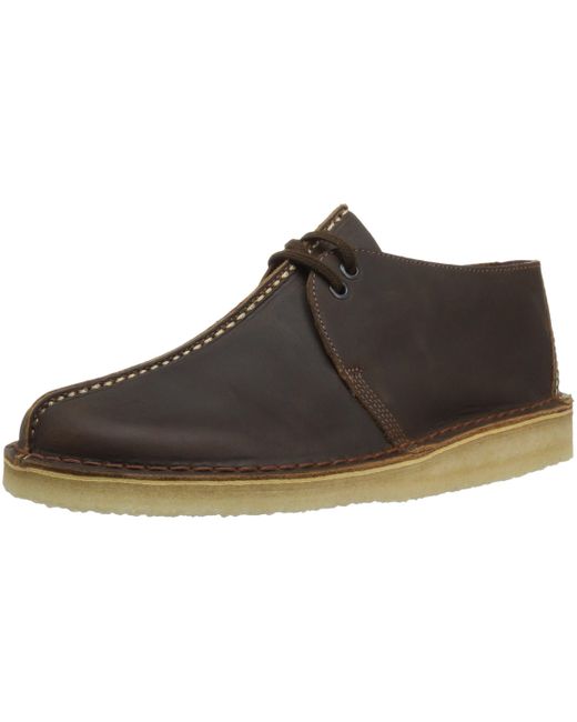 clarks men's desert trek moccasin