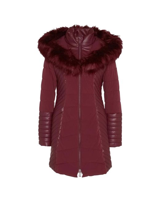 Giacca donna new oxana Rosso Bordeaux di Guess in Purple