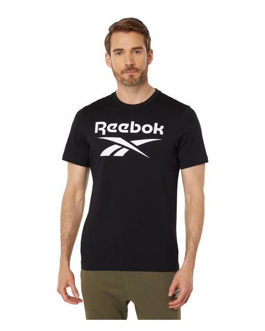 Reebok Black Big Logo Tee T-shirt