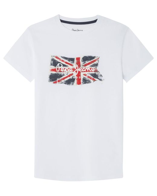 Clag Jr Pepe Jeans de hombre de color White