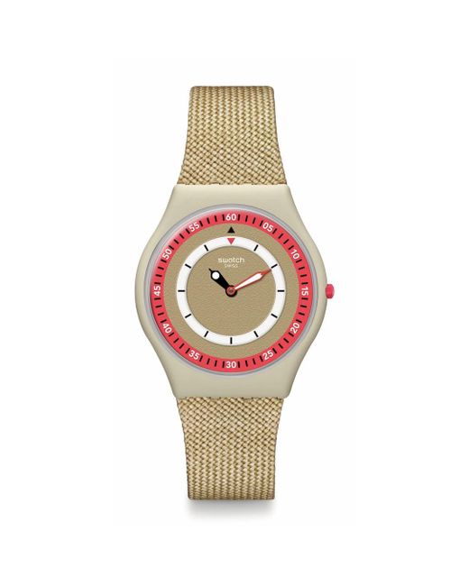 Swatch Metallic Coral Dunes - SS09T102, beige, Armband