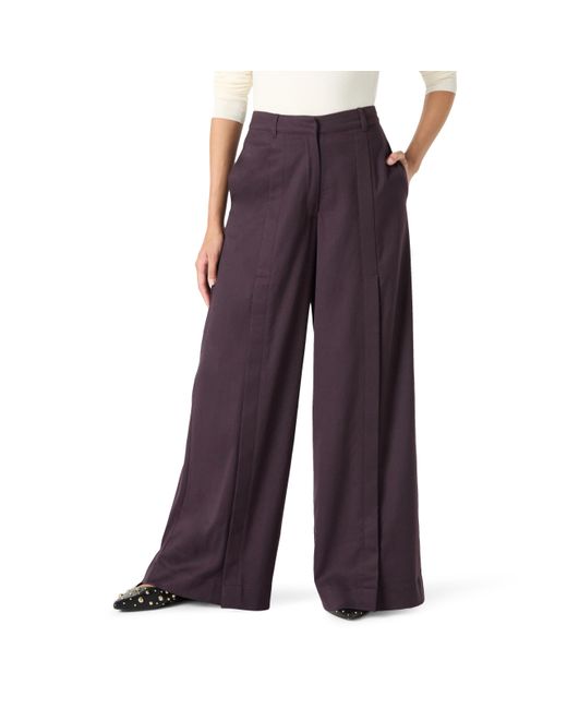 The Drop Purple Convertible Wide Leg Pant By @takkunda