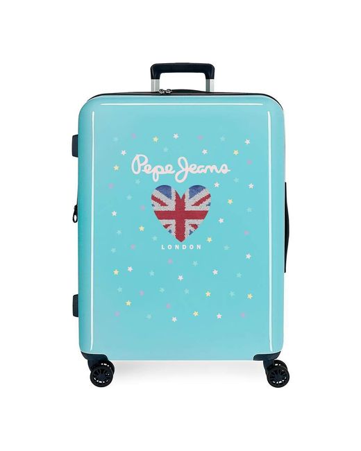 Pepe Jeans Estela Cabin Suitcase Blue 40 X 55 X 20 Cm Abs Rigid Integrated  Tsa Closure 38.4 L 2 Kg 4 Wheels Double Hand Luggage - Save 43% - Lyst