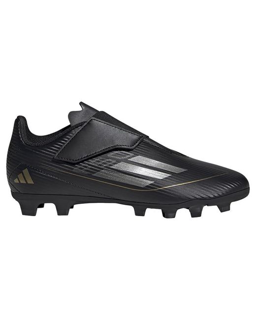 adidas F50 Club Velcro Football Boots Flexible Ground Firm Shoes in Black for Men Lyst UK