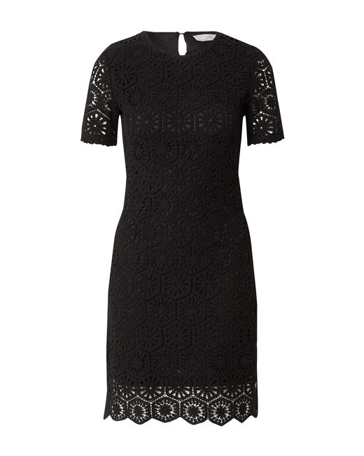 Guess Black Charlotte Crochet Dress