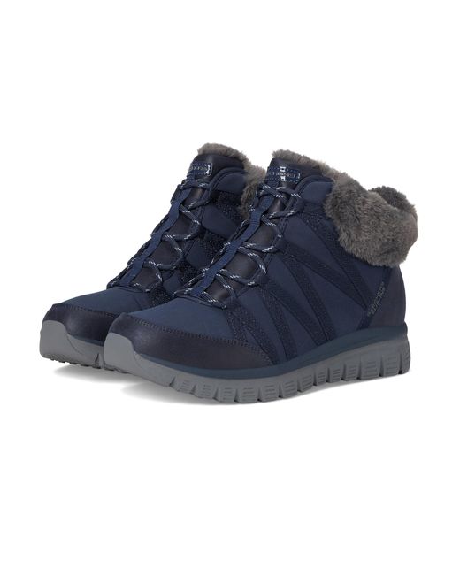 Skechers Blue Graceful Cozy STROLLS Stiefelette