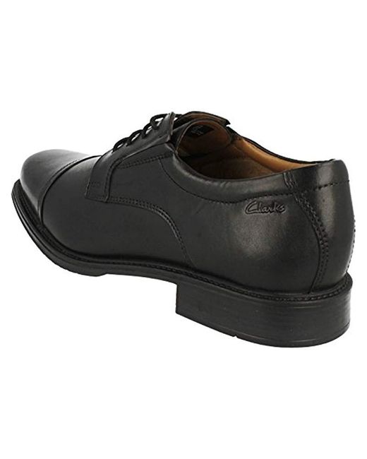 DRIGGS WALK MENS CLARKS BLACK LEATHER LACE UP SMART FORMAL DRIGGS WALK MENS CLARKS BLACK LEATHER LACE UP SMART FORMAL