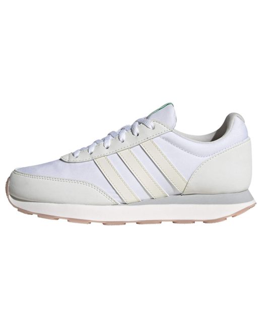 Adidas White 60s 3.0 Running Shoes
