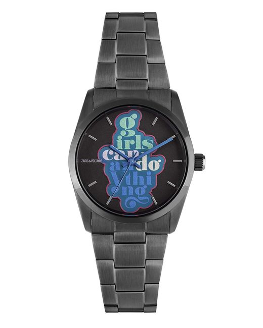 Pour s Analogue Quartz Montre avec Bracelet en Acier Inoxidable ZVF1021  Zadig \u0026 Voltaire - 32 % de réduction - Lyst