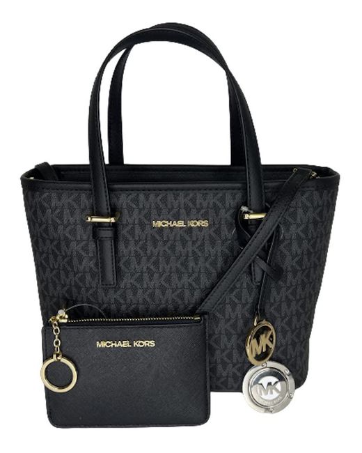 Michael Kors Jet Set Travel XS Carryall Convertible Top Zip Tote
