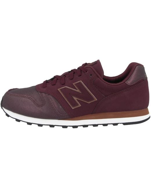 373 Sneaker a Collo Basso Donna Rosso di New Balance in Viola Lyst