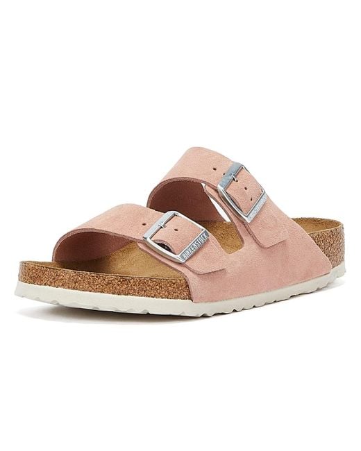 Arizona Suede s Pink Clay Sandals-EU 38 di Birkenstock