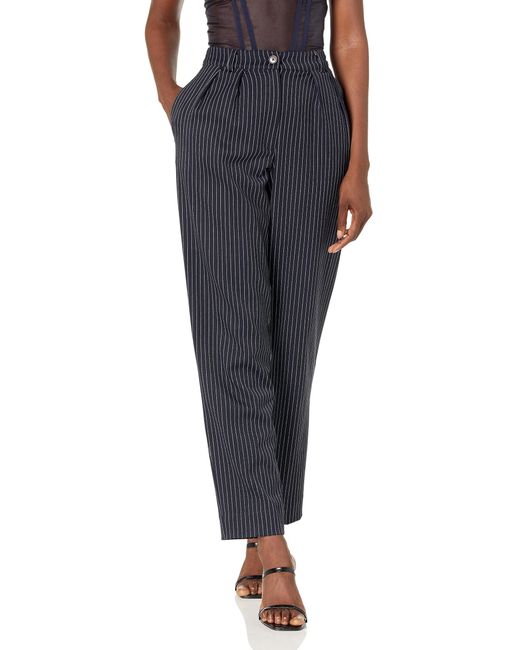 The Drop Blue Sky Captain Striped Suiting Pleated Pant By @signedblake