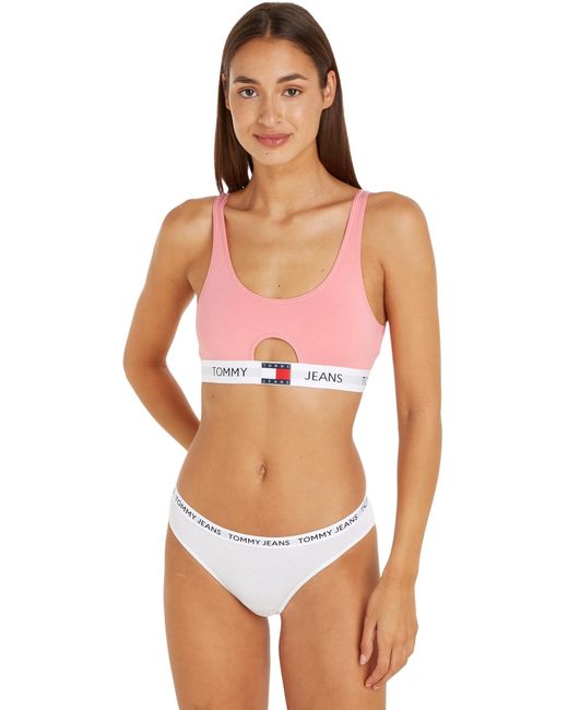 Tommy Hilfiger Multicolor Tommy Jeans Bralette Cut Out