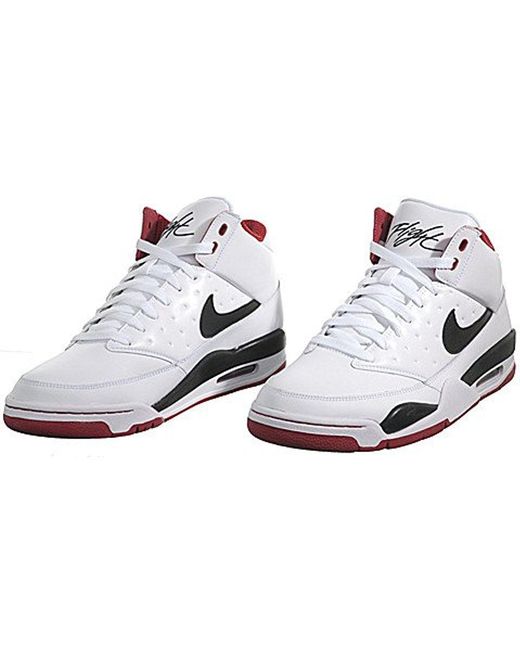 Nike Air Flight Classic Basketball Shoe in White for Men | Lyst