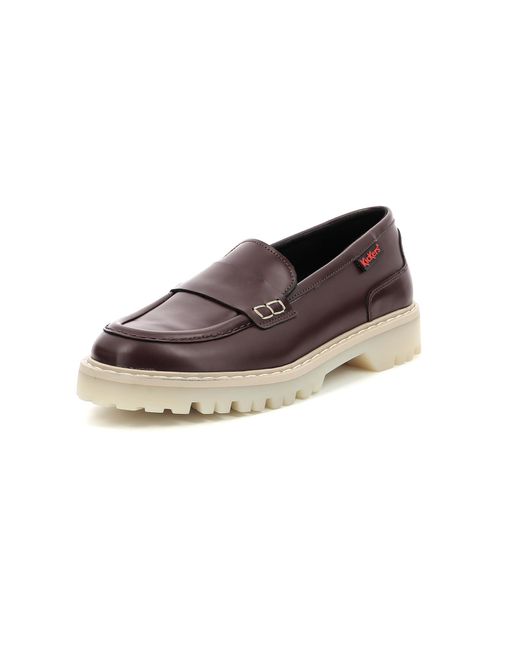Kickers Black Loafer Deck Mokassin