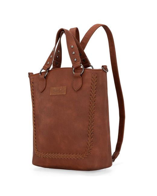 Wrangler Brown Top-handle Handbags