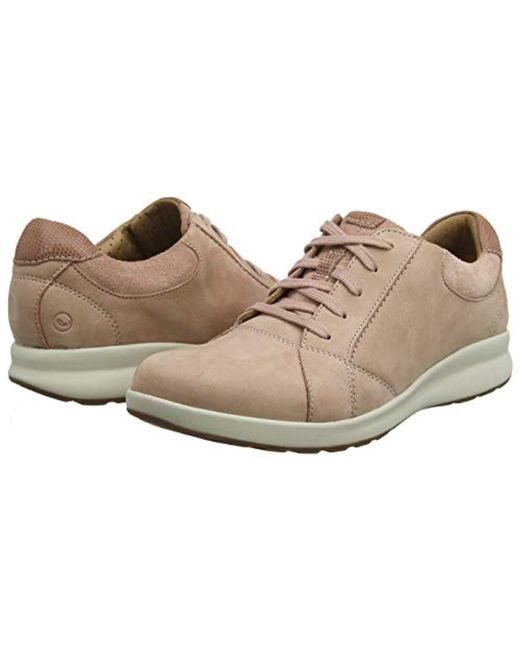 clarks un adorn lace red