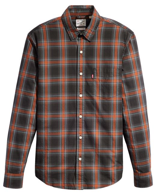 Levi's Black Sunset 1-pocket Standard Woven Shirts for men
