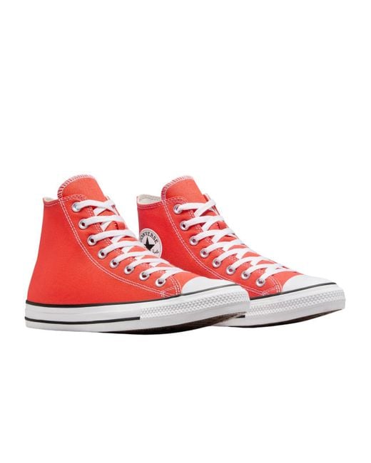 Converse Red Adult Chuck Taylor All Star High-top Sneaker