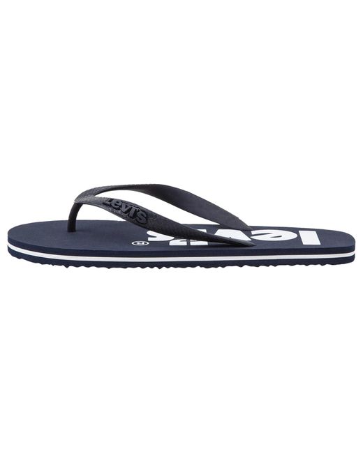 Levi's Black Dixon Poster Sandals for men