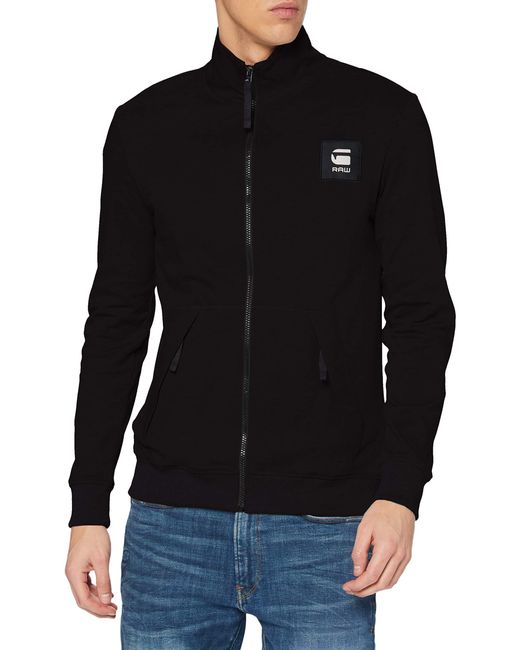 Zip Through Track Tweeter Gilet Felpato di G-Star RAW in Nero per Uomo -  36% di sconto | Lyst