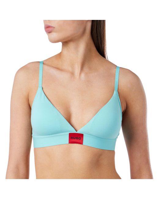 HUGO Blue Triangle RED Label
