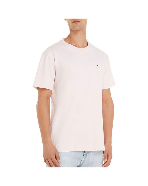 Tommy Hilfiger White Classic Solid T-shirt for men