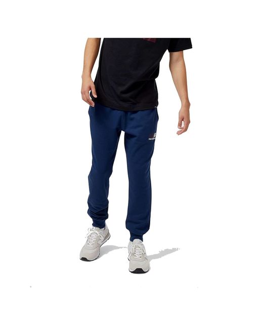 New Balance Sport Core Plus Sweatpants Jogginghosen in Blue für Herren