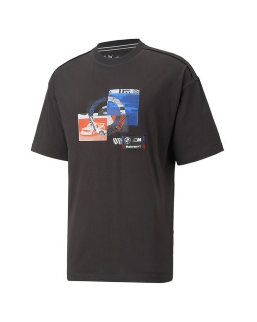 PUMA Bmw Motorsport Statement Ca Short Sleeve T-shirt XL in Black für Herren