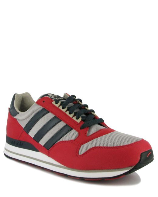 Adidas Red Zx 500 Sz 7,5 Man Trainers