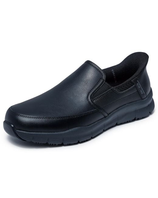 Skechers Blue Nampa Broxtin Hands Free Slip-ins Black for men