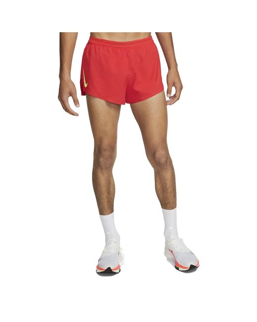 Nike Red Mens Running Shorts for men