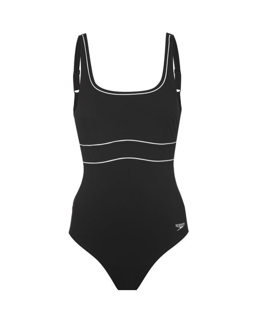 Speedo Eco New Contour Eclipse Shaping Swimsuit Women - 42 Black/white