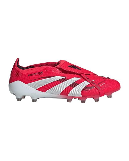Adidas S Elite Fold Over Tongue Astro Turf Football Boots Red/white/black 11 Uk for men