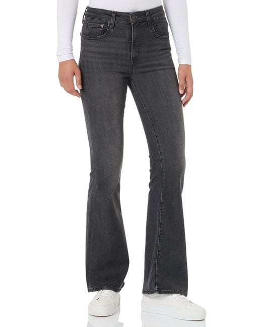 Levi's Gray 726tm High Rise Flare Jeans