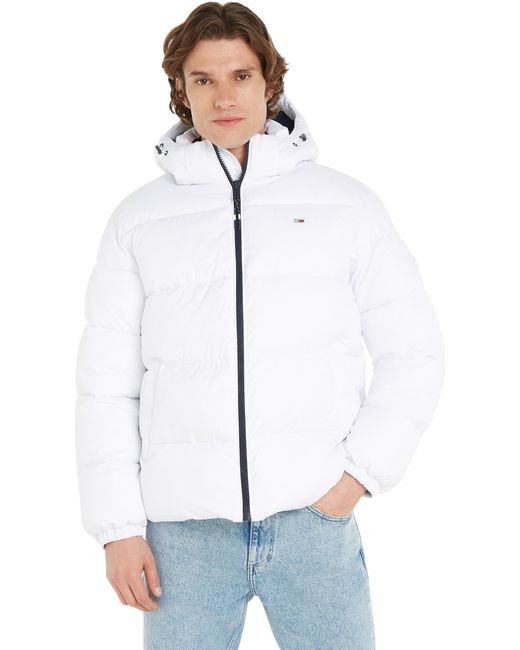 Tommy Hilfiger Pufferjacke Essential Puffer Jacket leicht in White für Herren